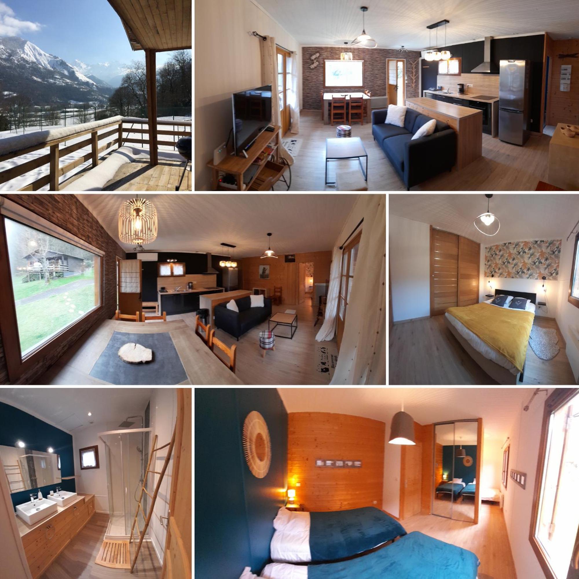 Chalet De L'Ours Brun, Gite 3 Etoiles Gere-Belesten Exterior foto